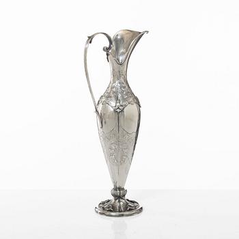 Kanna, silver, svensk importstämpel, 1900-talets första hälft.
