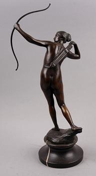 SKULPTUR, brons, sign Valentin.