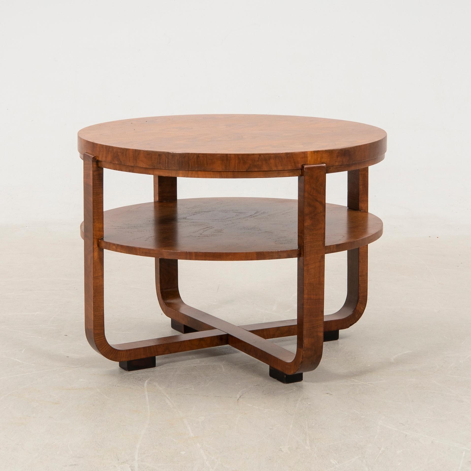 Coffee table Art Deco, first half of the 20th century.
