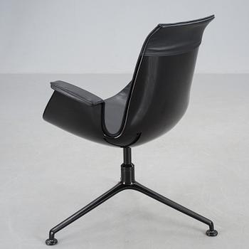 SKRIVBORDSSTOL, "Tulip", Preben Fabricius & Jørgen Kastholm, 1970-/80-tal.