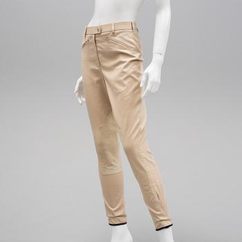 A pair of breeches by hermès Sellier.