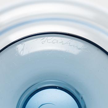 Gunilla Jung, skål, signerad GJ,  Karhula Glasbruk 1930-tal.