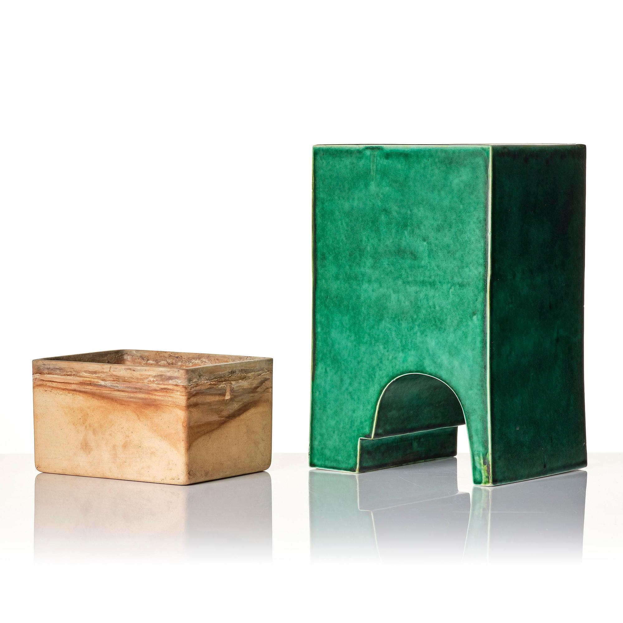 Wilhelm Kåge, a rare "Puzzle" cactus planter model 975/4, Gustavsberg, 1931.