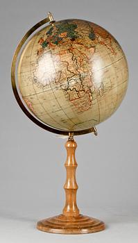 JORDGLOB, Prof dr Krauses Handels och samfärdsglob, 1900-talets första hälft.