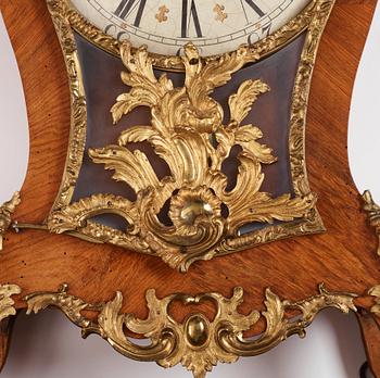 A Swedish Rococo bracket clock by Petter Ernst (1753-84).