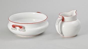 PARTI PORSLIN, 2 delar. Rörstrand. 1900-tal.