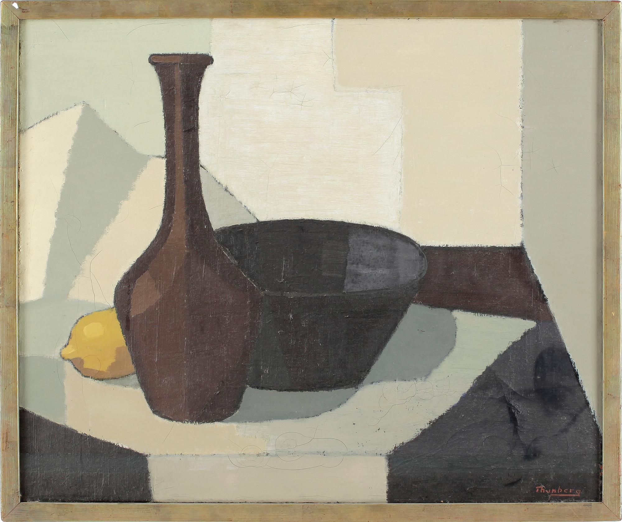 TORSTEN THUNBERG, olja på duk, signerad.