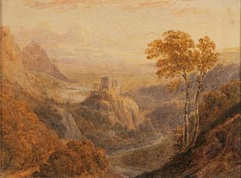 UNKNOWN ARTIST, 19TH C, watercolour, unsigned.