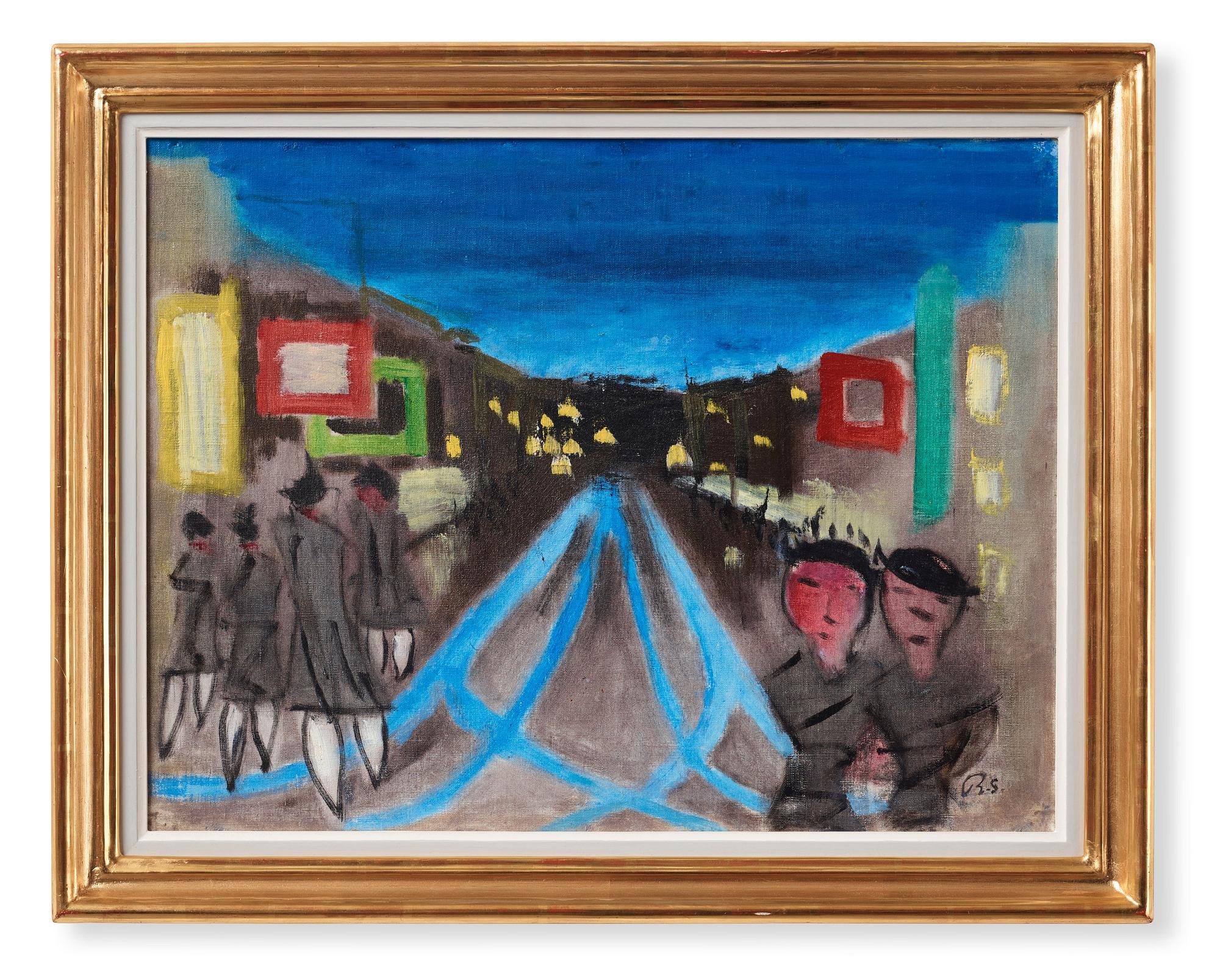 Ragnar Sandberg, "På Promenad" ("On a walk").