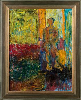 Sami Rinne, oil on canvas, signed and dated -90 a tergo. - Bukowskis