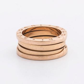 BVLGARI RING, 18K guld, B.zero 1 collection, original etui.