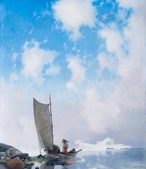 58. Ragnar Ungern, A CALM DAY AT THE SEA.