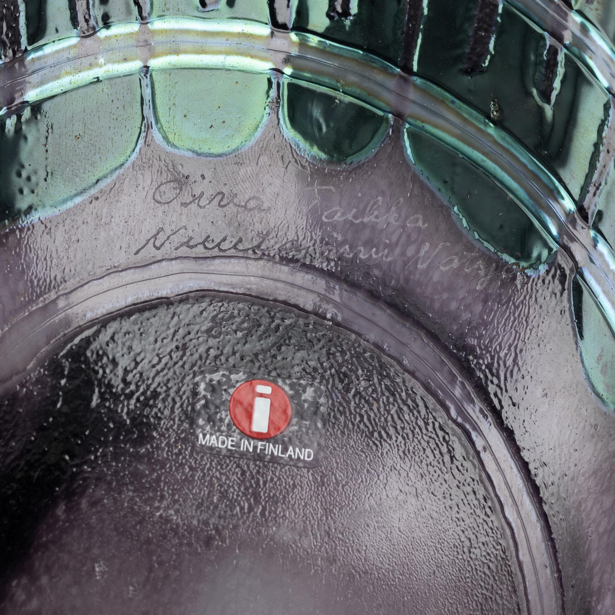 Oiva Toikka, glasfågel, Nuutajärvi Notsjö, Iittala, Finland.