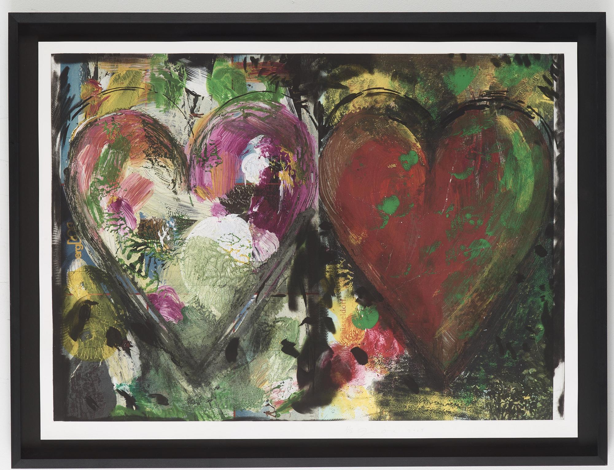 Jim Dine, "Düsseldorff".