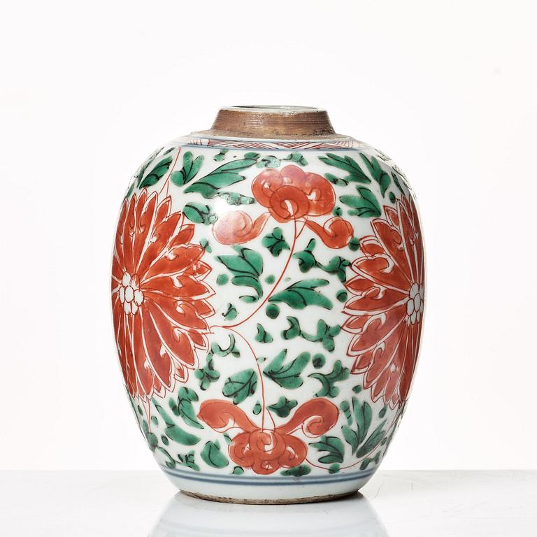 Tekruka, porslin. Transition, 1600-tal.