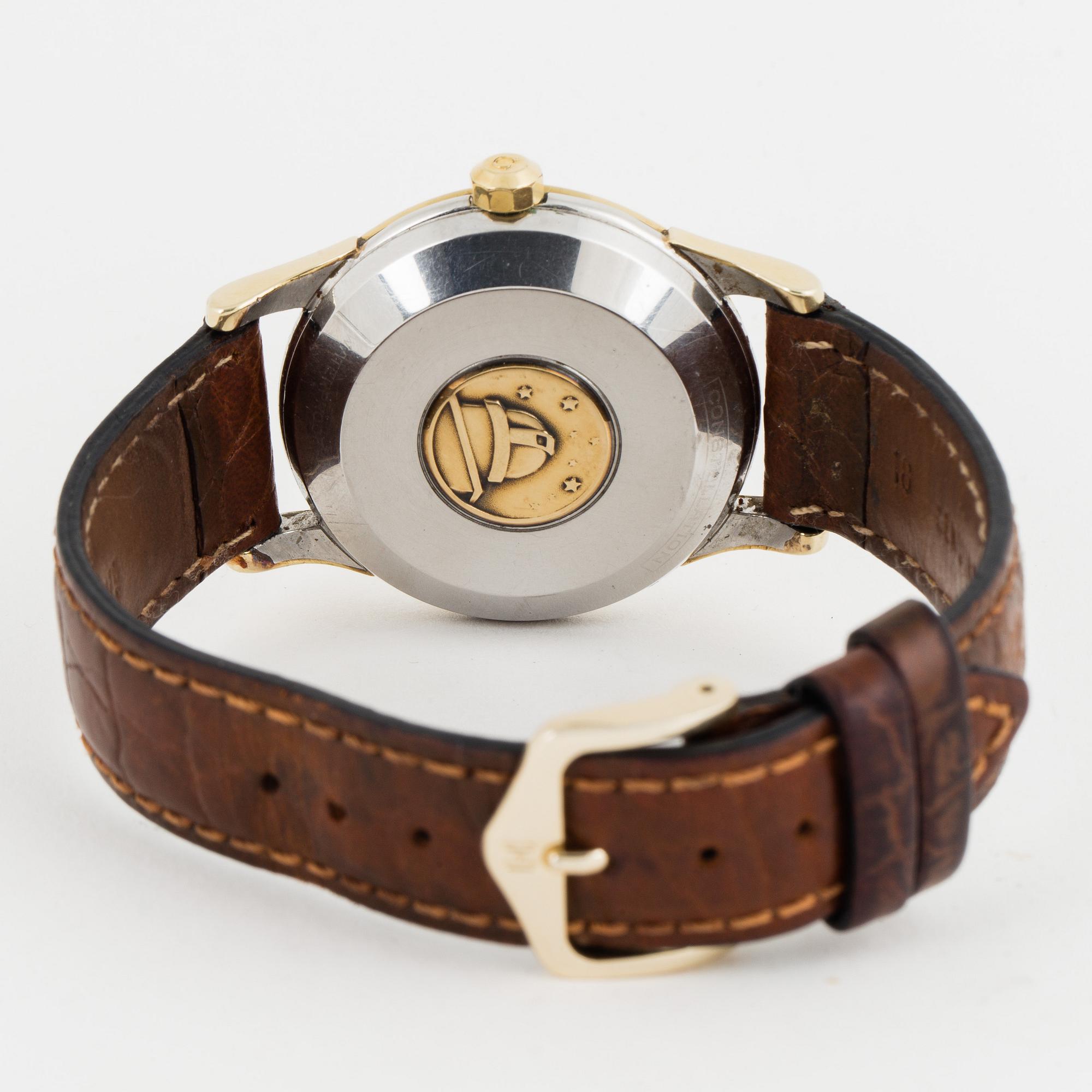 OMEGA, Constellation, chronometre, 'Pie-pan', wristwatch, 33 mm,