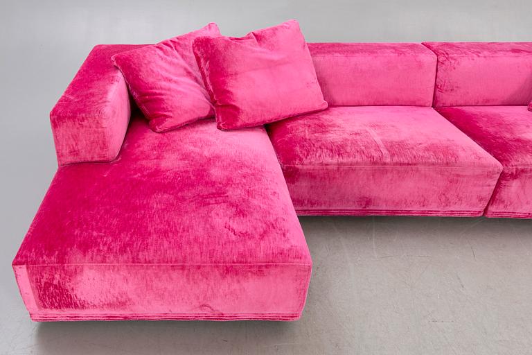 Modular sofa, Eilersen "Cube" 2000s.