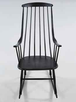 A rocking chair by Lena Larsson for Nässjö stolfabrik, second half of the 20th century.