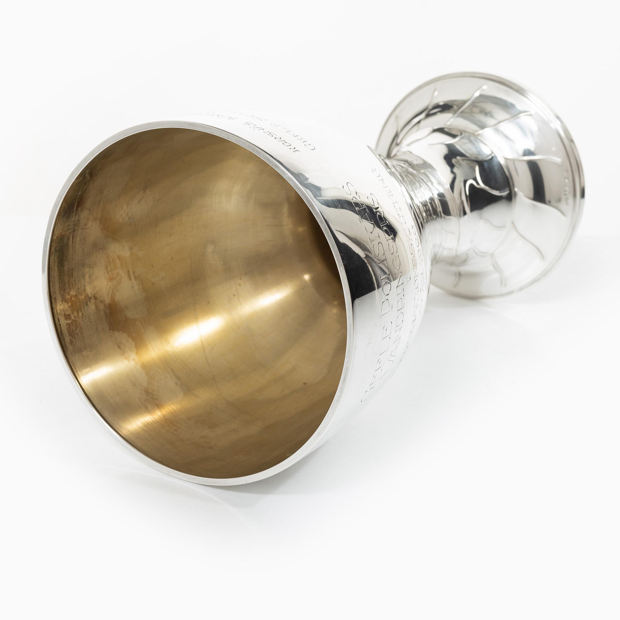 Guldsmedsaktiebolaget (GAB), A Swedish silver beaker, Stockholm 1922.
