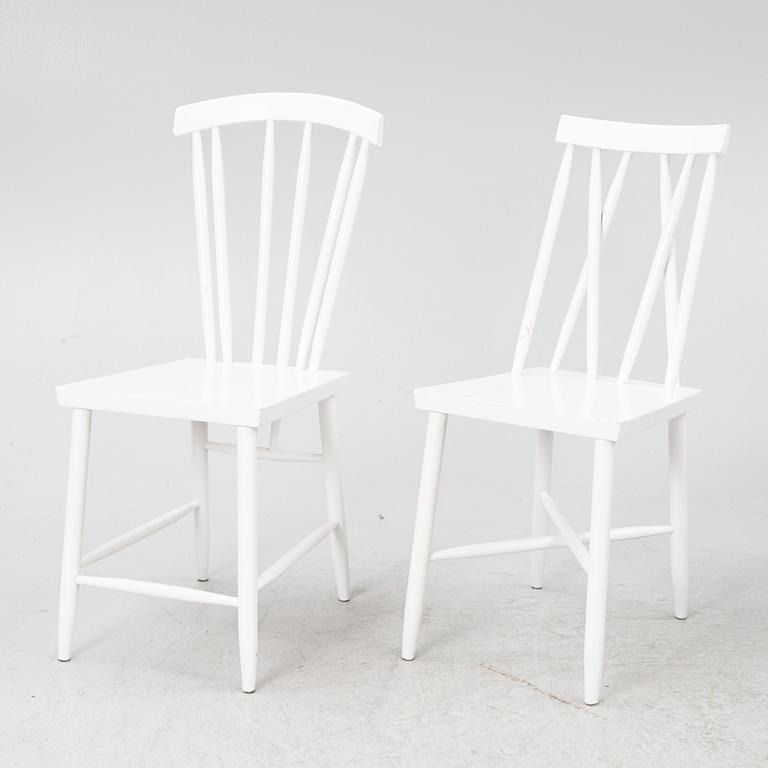 Lina Nordqvist, stolar, 6 st, "Family chair", Design House Stockholm.