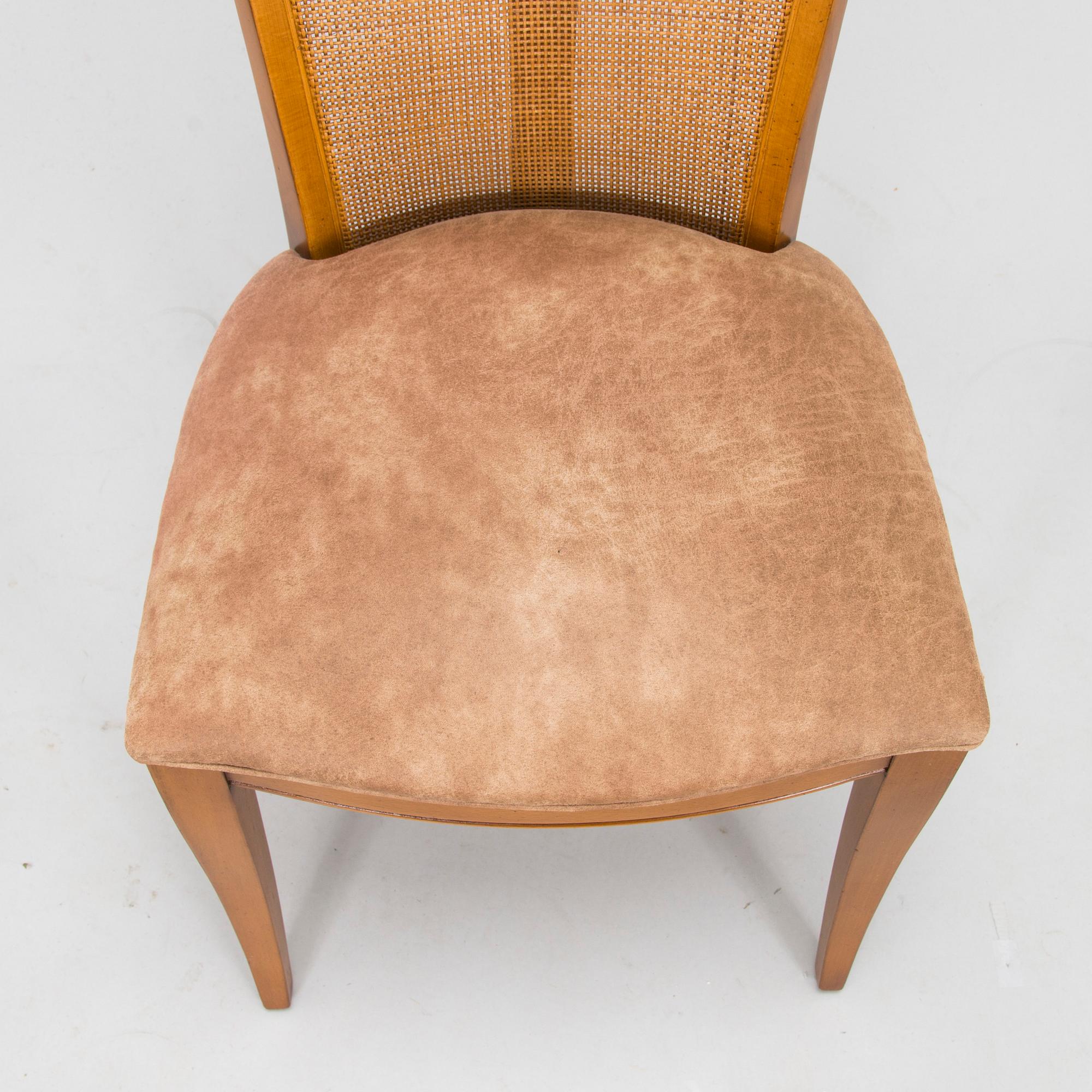 Desk and chair, late 20th century.