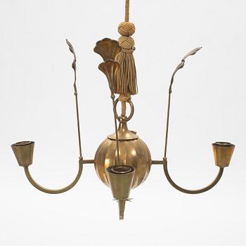 Elis Bergh, a Swedish Grace ceiling light, 1920's/30's.