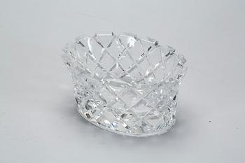 SKÅL, glas, "Sofiero", Gunnar Cyrén, Orrefors, 1900-talets andra hälft.
