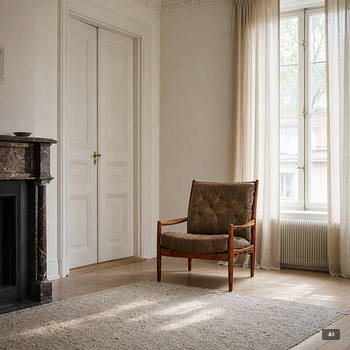 Ingemar Thillmark, armchairs, 2 pcs, "Läckö high" and "Läckö low", OPE, second half of the 20th century.