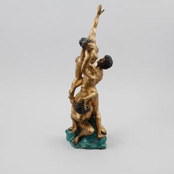 SKULPTUR,  brons,  1900-tal.