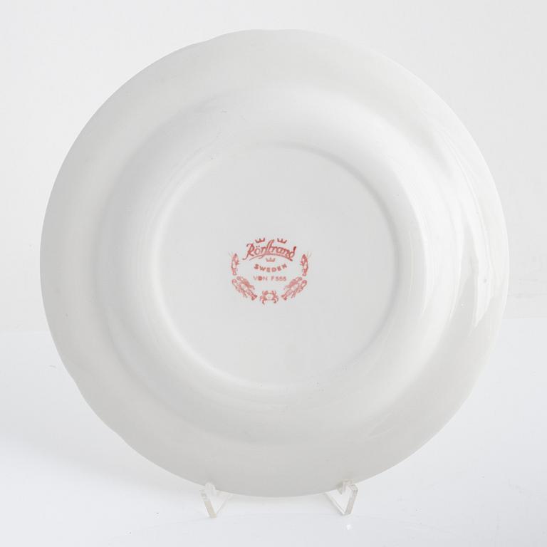 Kräftservis, flintgods, 13 delar, Rörstrand, 1900-talets andra hälft.