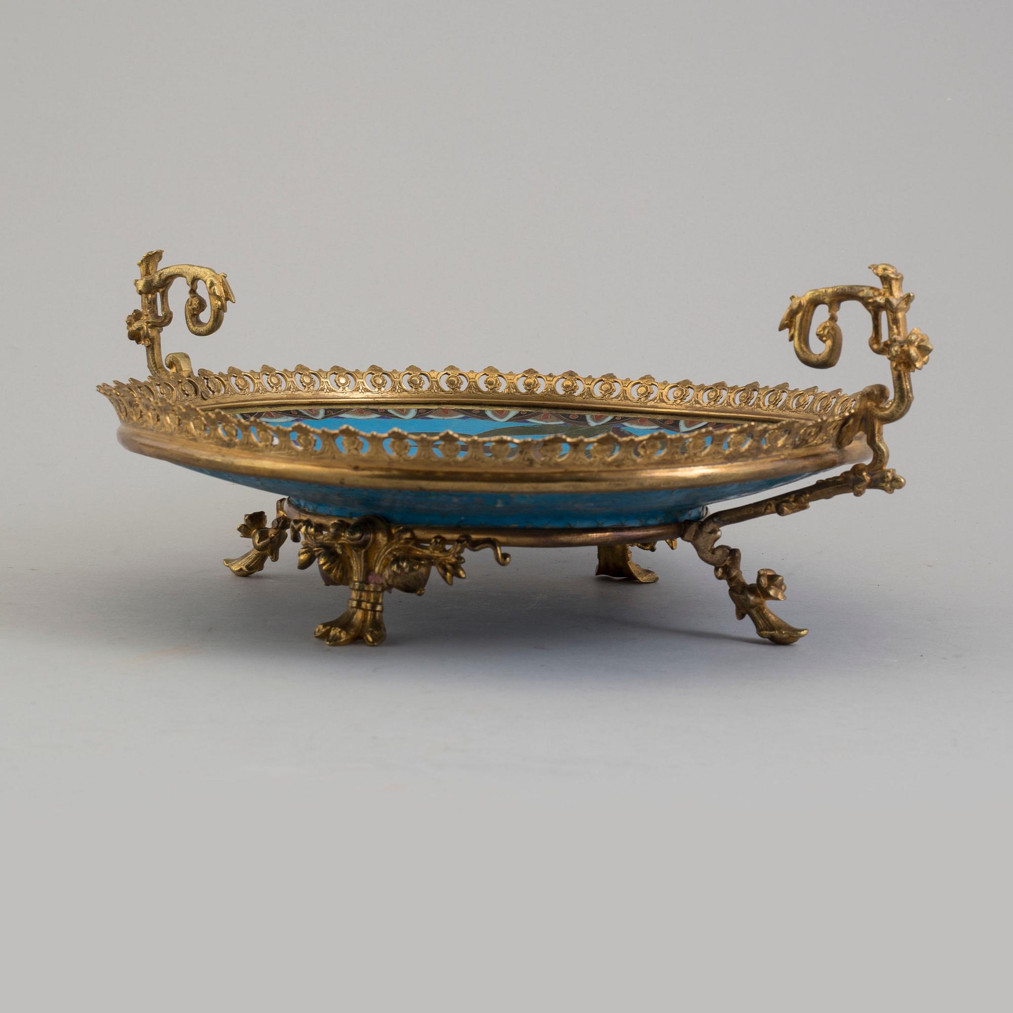 FAT, cloisonné, Kina, 1900-talets första hälft.