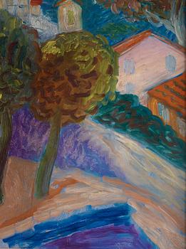 Sigrid Hjertén, Southern landscape.