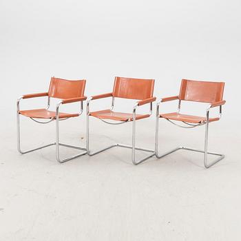 Karmstolar 5 st Italien sent 1900-tal.