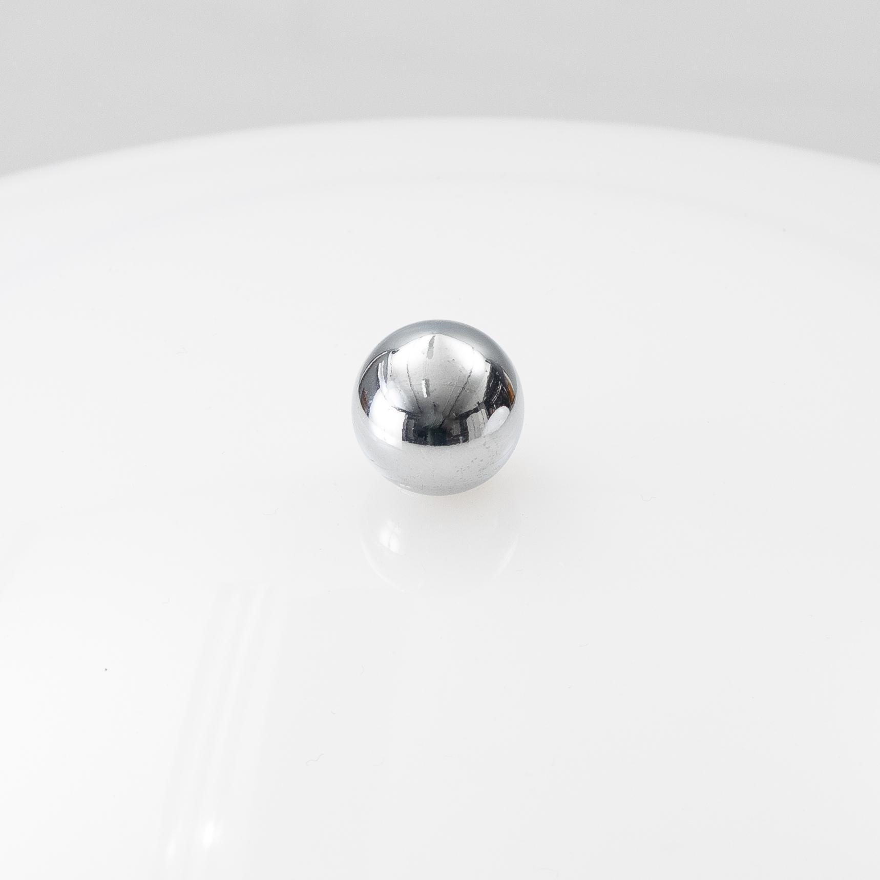 Verner Panton, a pair of 'Panthella' floor lamps, Louis Poulsen, Denmark.