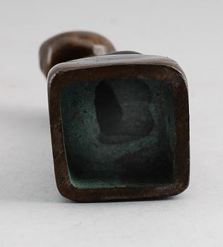 ANDERS OLSON, skulptur, brons, signerad.