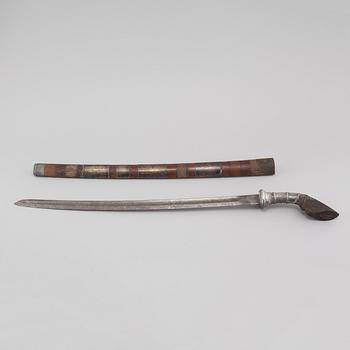 A Javanese luwuk sword, probably from the 19th century.