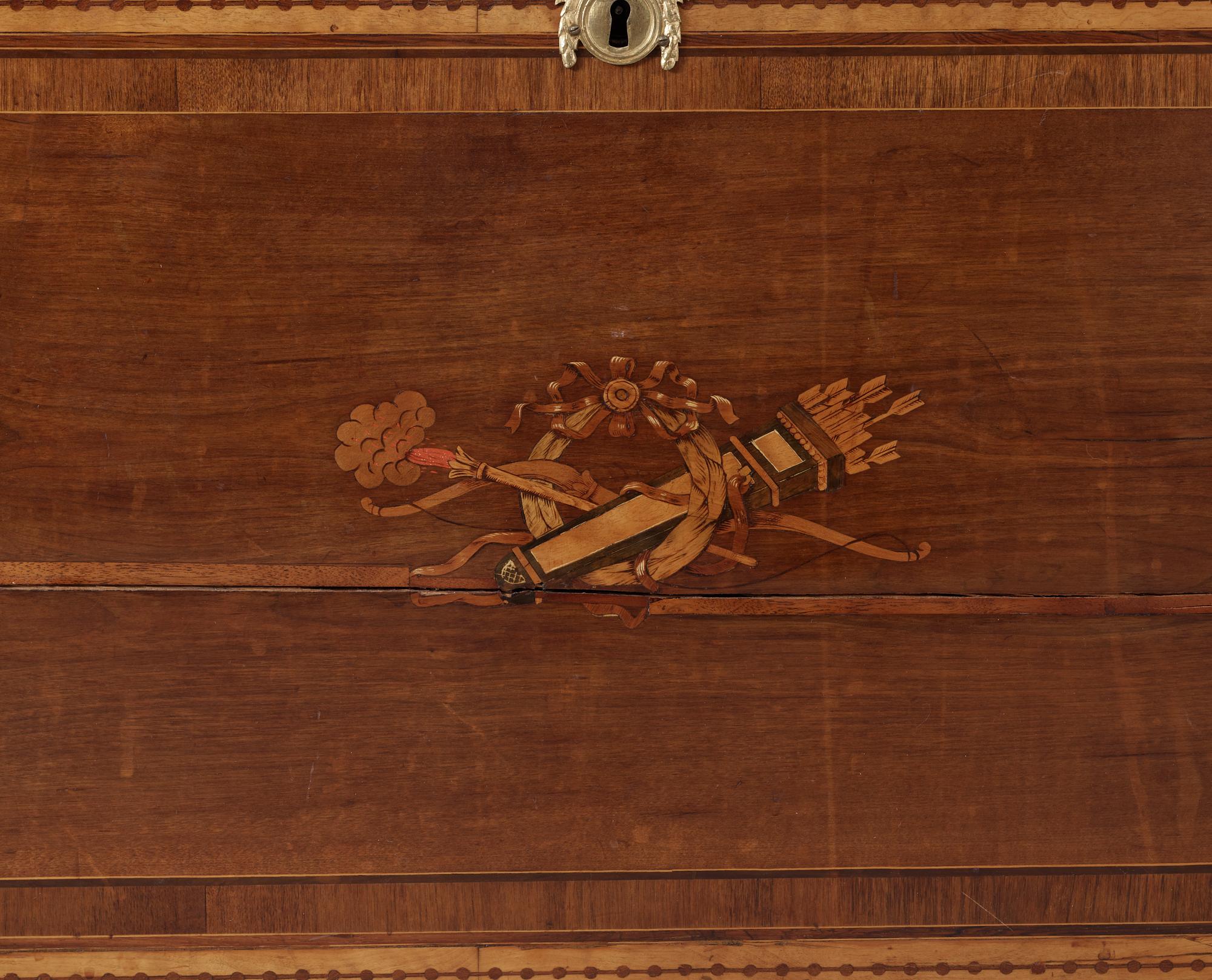 A Gustavian commode by N. P. Stenström, not signed.