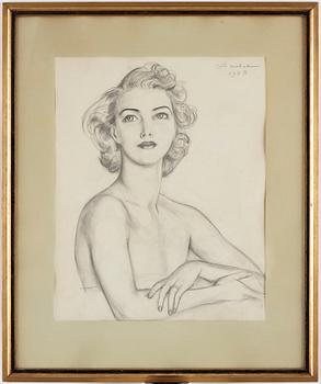 NILS VON DARDEL, pencil on paper, signed Dardel and dated 1938.