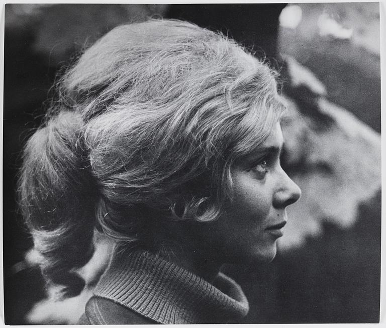 ROLF WINQUIST, Porträtt av Cari Bengtsson gelatinsilverfotografi. Vintage.