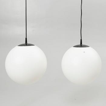 Ceiling lamps, a pair, Putzler, Germany, 20th century.