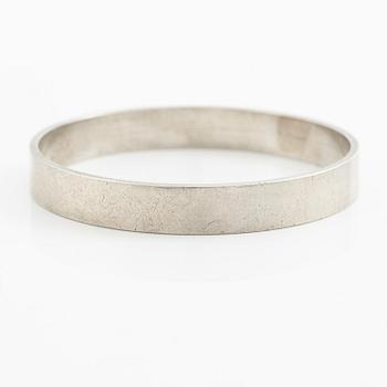 Wiwen Nilsson, a bangle, silver, Lund 1973.
