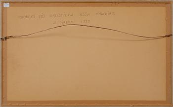 AMOS YASKIL, akvarell, signerad och daterad -73.