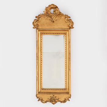 A late 19th century mirror.