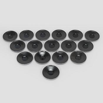 Tapio Wirkkala, A set of 15 tea cups with saucers, "Variation", Rosenthal, Studio-line, Germany 1960s.