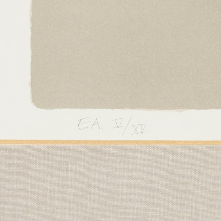 Yrjö Edelmann, färglitografi, signerad, E.A.