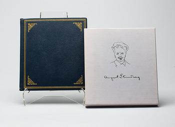 PRAKTBAND, RÖDA RUMMET, August Strindberg, numrerad 563/777. Forum, Borås, 1979.