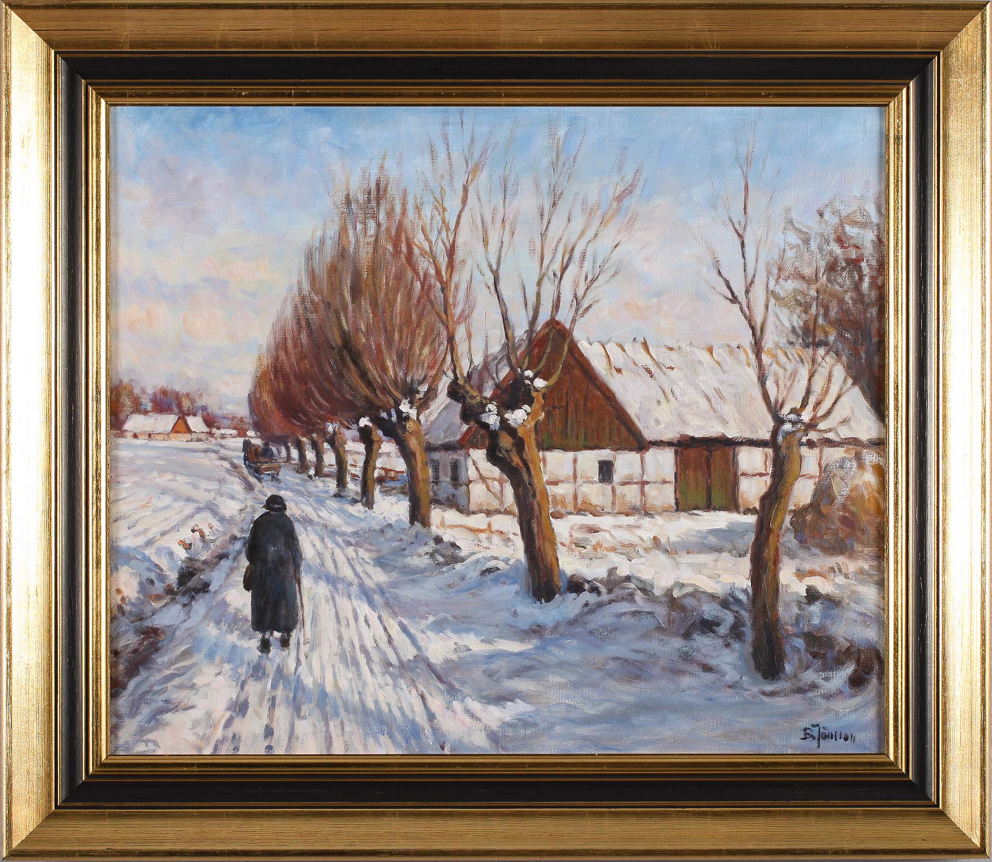 BROR JÖNSSON, olja på duk, signerad.