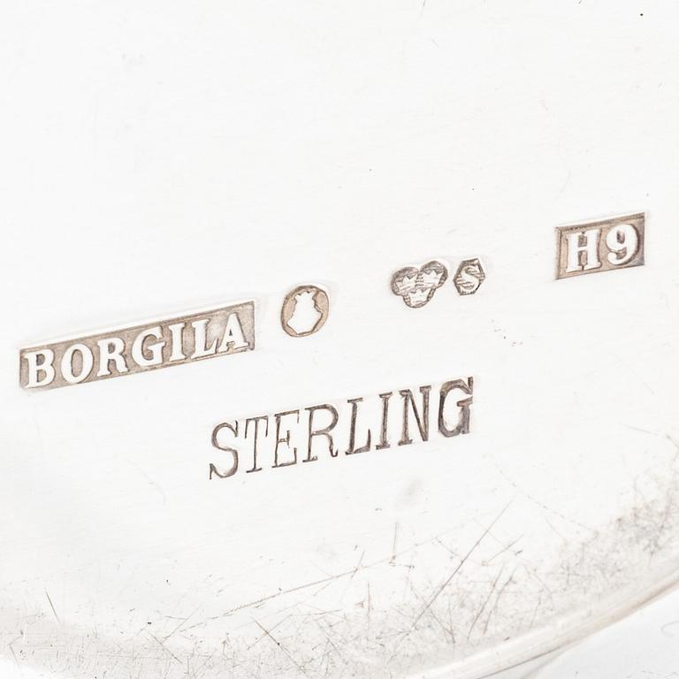 Atelier Borgila, skål, sterlingsilver, Stockholm 1958.