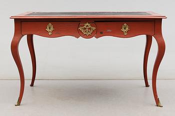 SKRIVBORD, rokokostil, 1800-talets andra hälft.