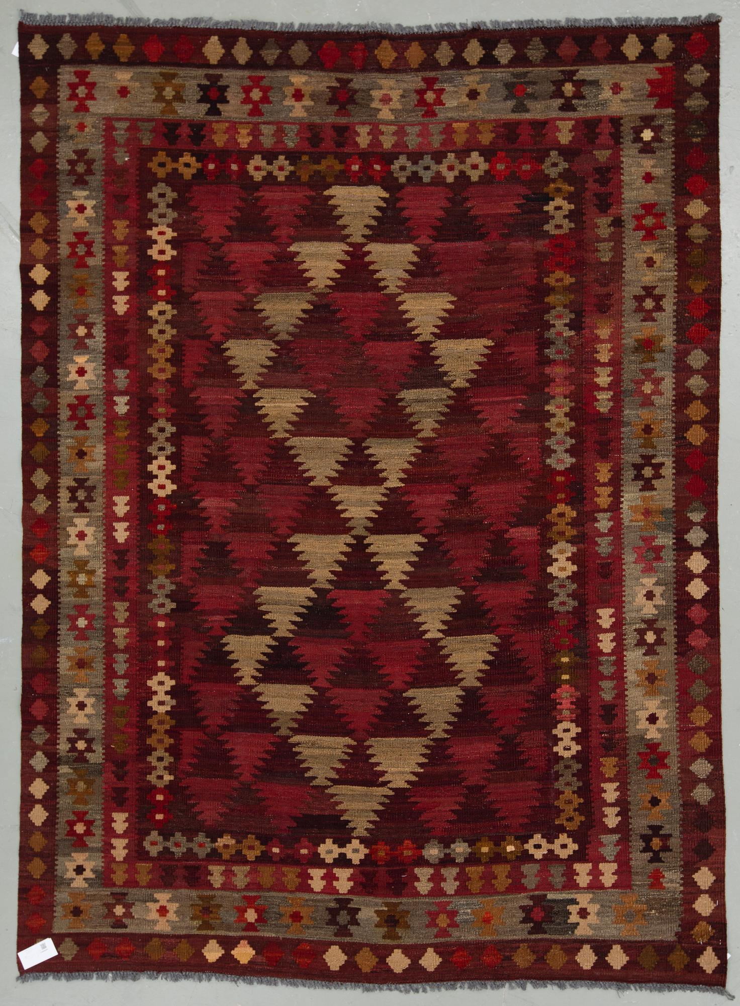 KELIM, Uzbekistan. Ca 243x180 cm.